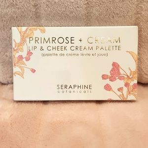 Primrose + Cream Lip and Cheek Cream Palette by Seraphine Botanicals